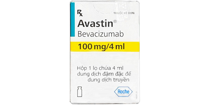 Thuốc Avastin 100mg/4ml Roche Bevacizumab