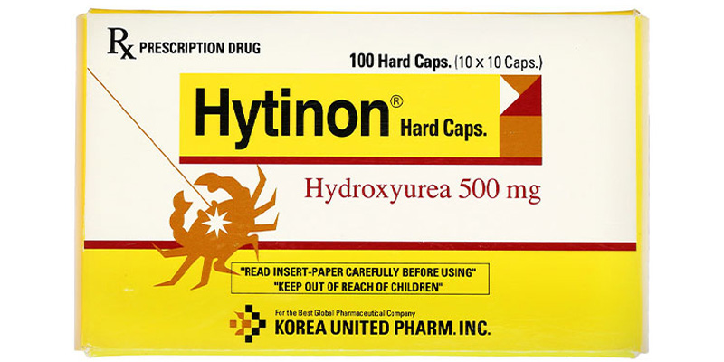 Viên uống Hytinon 500mg United Hydroxyurea