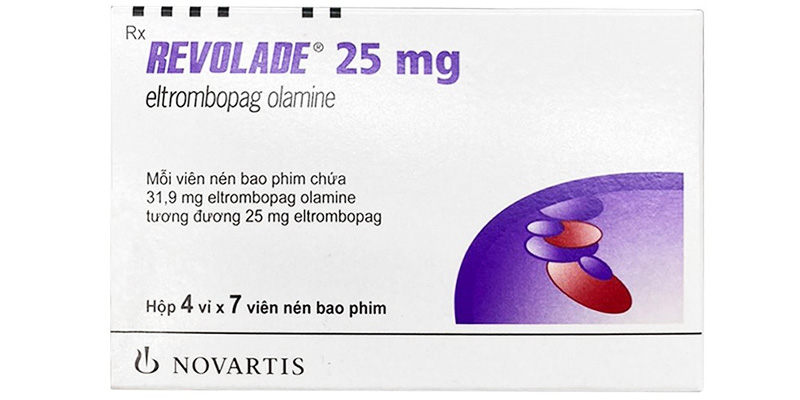 Viêm uống Revolade 25mg Novartis Eltrombopag