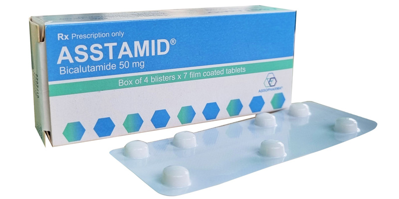 Viên uống Asstamid 50mg Assopharma Bicalutamid