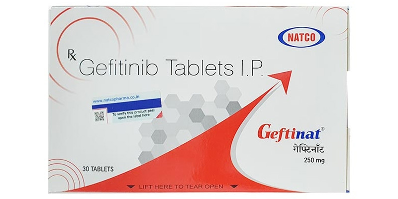 Viên uống Geftinat 250mg Gefitinib