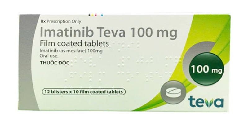 Viên uống Imatinib Teva 100mg Imatinib