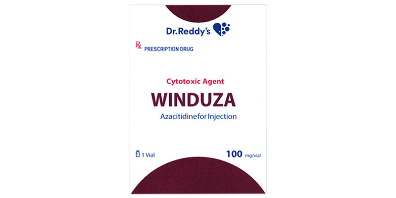 Bột pha tiêm Winduza 100mg Dr.Reddy Azacitidine