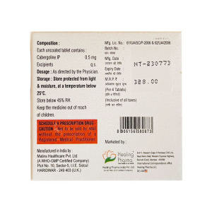 Dostiheal 0.5mg Healing Pharma ức chế tiết sữa sinh lý 40 viên