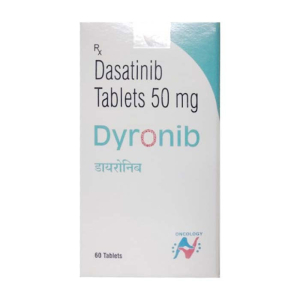 Dyronib 50mg Hetero điều trị ung thư bạch cầu 60 viên