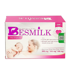 Besmilk Dragon giúp lợi sữa, bổ huyết sau sinh 20 gói