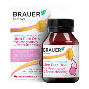 Brauer Ultra Pure DHA For Pregnancy & Breastfeeding 60 viên