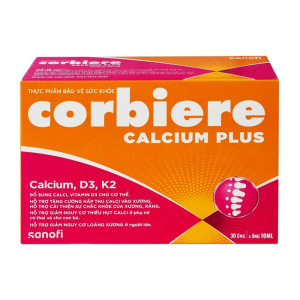 Corbiere Calcium Plus Sanofi 30 ống