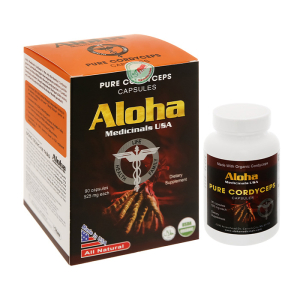 Đông trùng hạ thảo Aloha Cordyceps USA giúp tăng cường sinh lực 90 viên