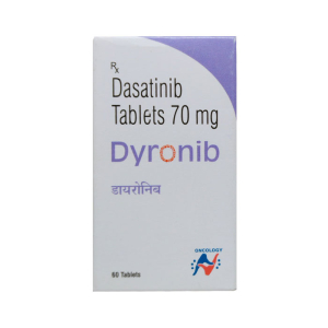 Dyronib 70mg Hetero điều trị ung thư bạch cầu 60 viên