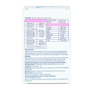 Elevit Bayer bổ sung vitamin tổng hợp cho bà bầu 30 viên