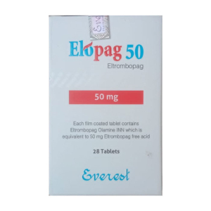 Elopag 50mg Everest điều trị chứng giảm tiểu cầu 28 viên
