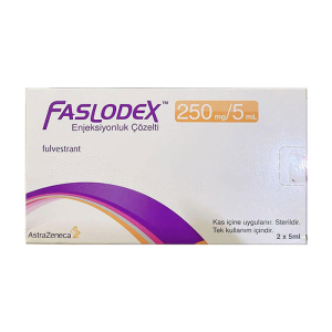Faslodex 250mg/5ml Astra điều trị ung thư vú tiến xa tại chỗ - Hộp 2 bơm tiêm x 5ml