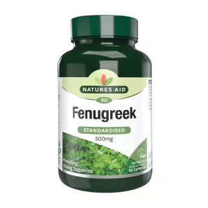 Fenugreek 500mg Natures Aid hỗ trợ tăng tiết sữa 90 viên