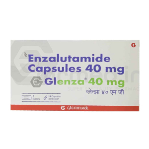 Glenza 40mg Glenmark điều trị ung thư tuyến tiền liệt 28 viên