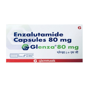Glenza 80mg Glenmark điều trị ung thư tuyến tiền liệt 56 viên