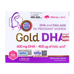 Gold DHA Olimp Labs 30 viên