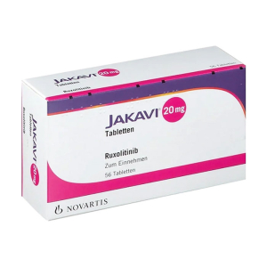 Jakavi 20mg Novartis điều trị bệnh nhân bị xơ tủy xương 56 viên