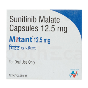 Mitant 12.5mg Hetero điều trị ung thư 28 viên