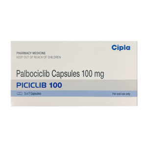 Piciclib 100mg Cipla điều trị ung thư vú 21 viên