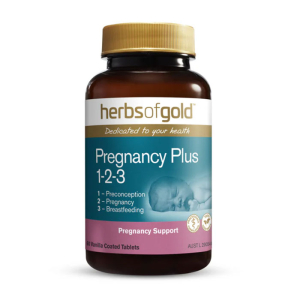 Pregnancy Plus 1-2-3 Herbs of Gold - Viên bổ sung vitamin và khoáng chất cho phụ nữ mang thai 60 viên