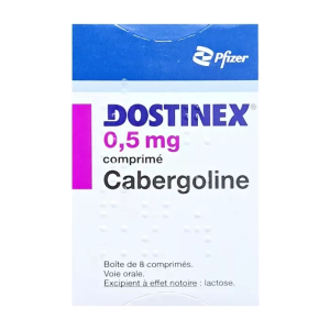 Thuốc Dostinex 0.5mg Pfizer ức chế tiết sữa 8 viên