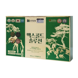 Tinh Dầu Thông Đỏ Max Gold Premium giúp giảm mỡ máu, phòng đột quỵ, tai biến 120 viên