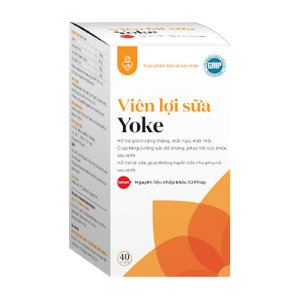 Viên lợi sữa Yoke Pharvina 40 viên 